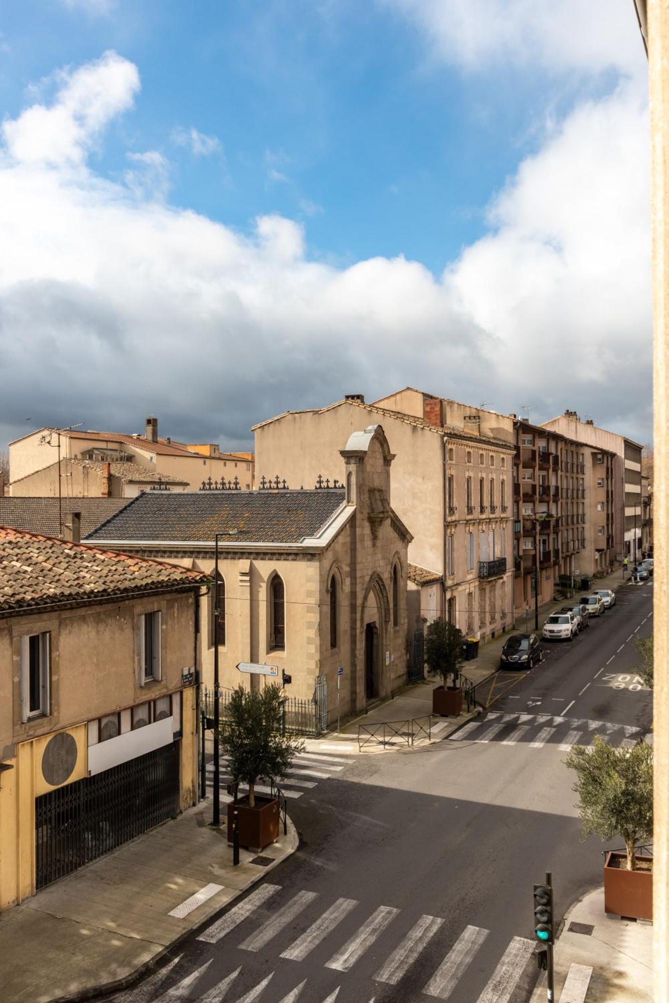 Le Marty - Wifi - Central - Climatison - Parking Gratuit การ์กาซอน ภายนอก รูปภาพ